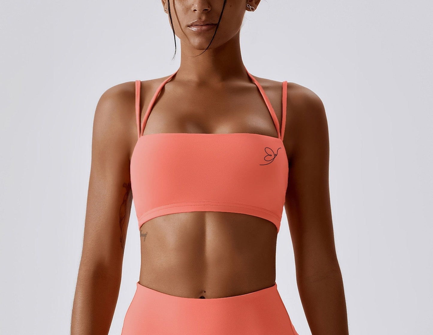 Fitliz Gym wear S / Orange Fitliz Sports Bra