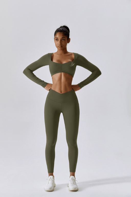 Fitliz Gym wear L / Green Forest Fitliz Sports Performance Clothing Set