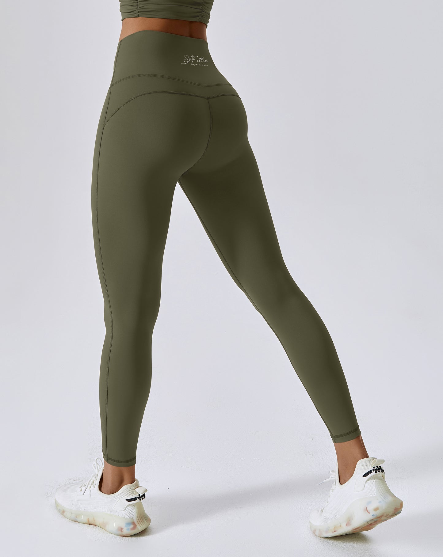 Fitliz Athletic High Waisted Leggings: Supportive fit for confident workouts.