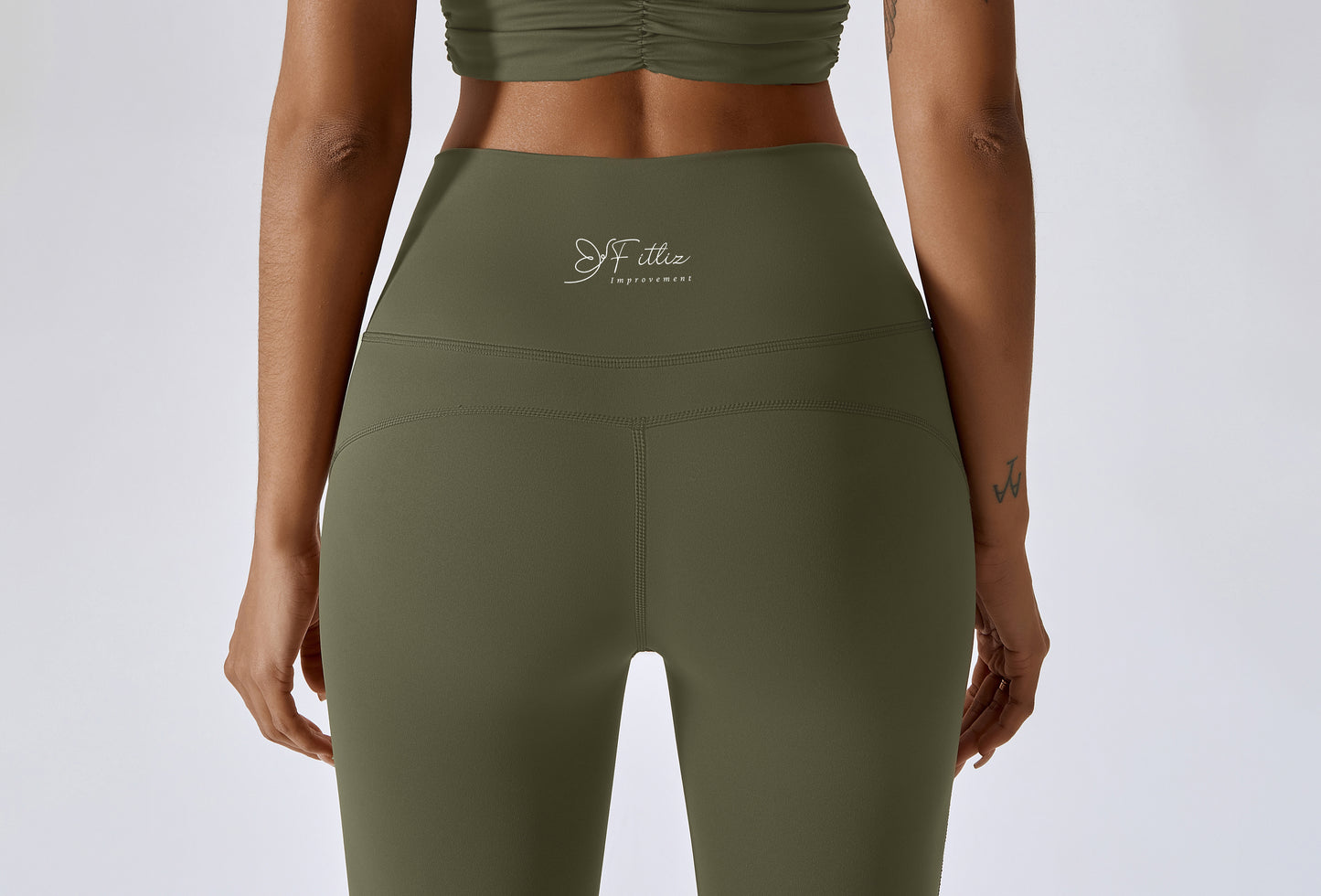 Fitliz Athletic High Waisted Leggings: Supportive fit for confident workouts.