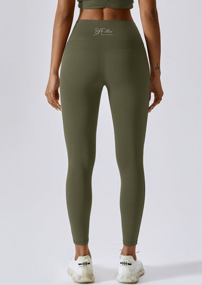 Fitliz Athletic High Waisted Leggings: Supportive fit for confident workouts.