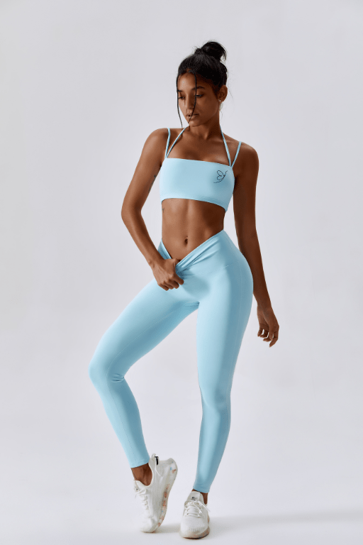 Fitliz Gym wear S / Gentle Blue Fitliz Athletic Activewear Set