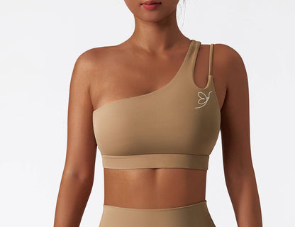 Fitliz Gym wear S / Tan Fitliz Athletic Top