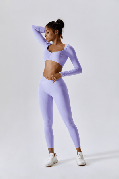 Fitliz Gym wear L / Purple Fitliz Sports Performance Clothing Set
