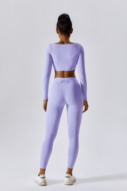 Fitliz Gym wear S / Purple Fitliz Sports Performance Clothing Set