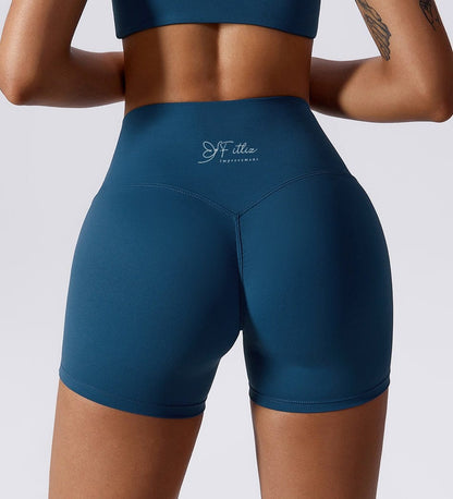 Fitliz Gym wear S / Dark Blue Fitliz Stylish and Comfortable Short Leggings
