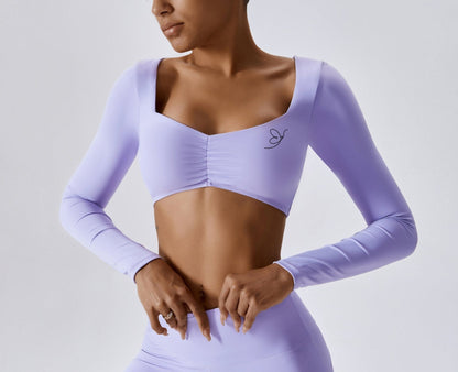Fitliz Gym wear S / Purple Fitliz Stylish Top
