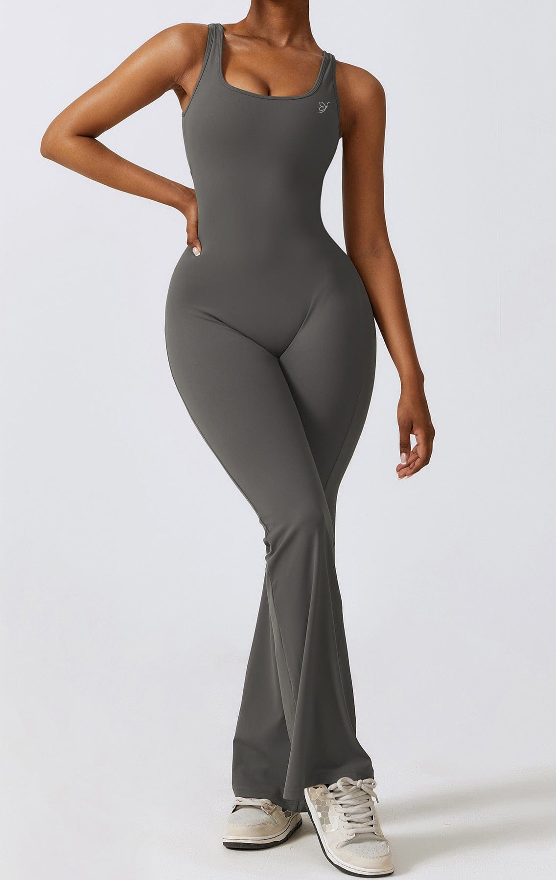 Fitliz Long Gym Jumpsuit Comfortable Long Jumpsuit
