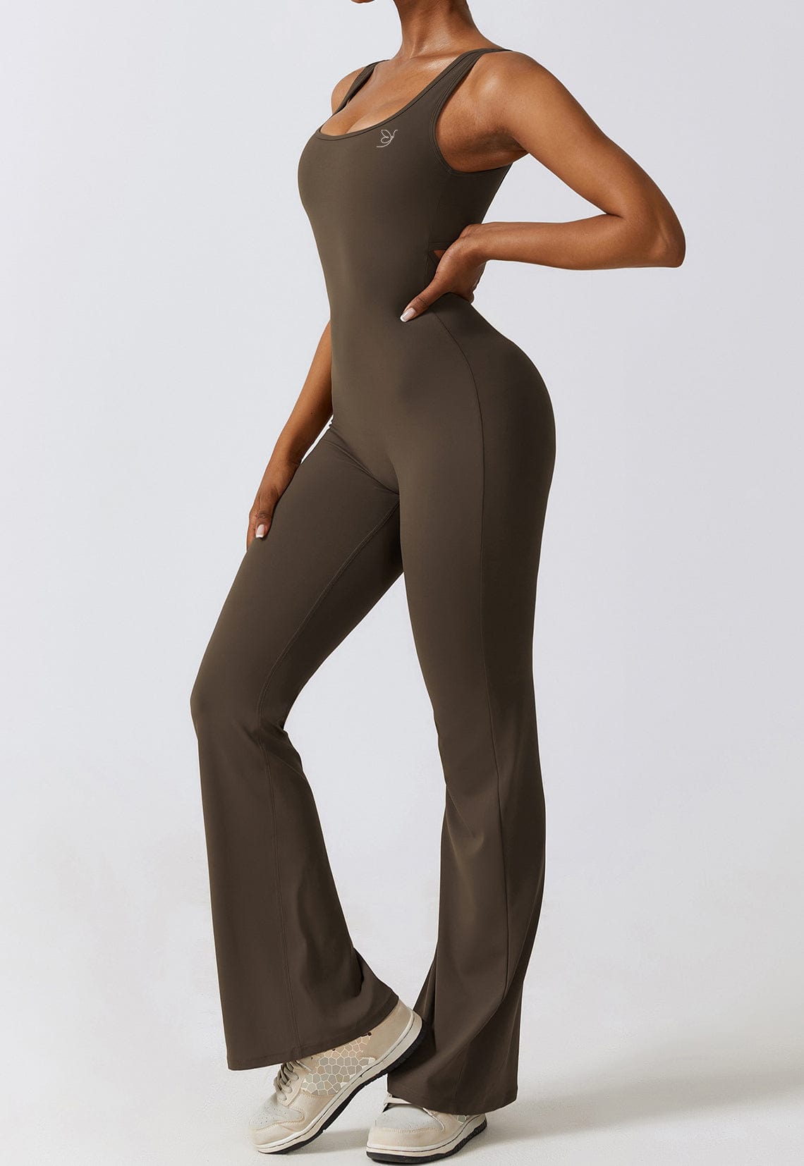 Fitliz Long Gym Jumpsuit Comfortable Long Jumpsuit